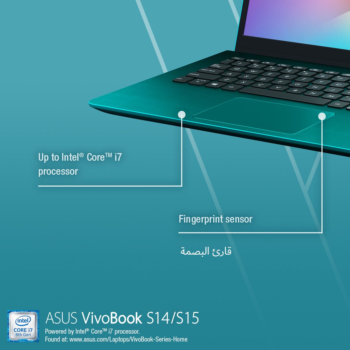 ASUS_Saudia's tweet photo. هل تبحث عن لابتوب قوي ، أنيق ، مدمج وسهل الحمل..
خبر جيد.. فيفوبوك اس يناسب اسلوبك الخاص تمامًا
اشتري الان:
https://t.co/frAGCvAP72
#ASUS #VivoBook #S530 #430 #VivoBookS https://t.co/FFOaRG9x9j