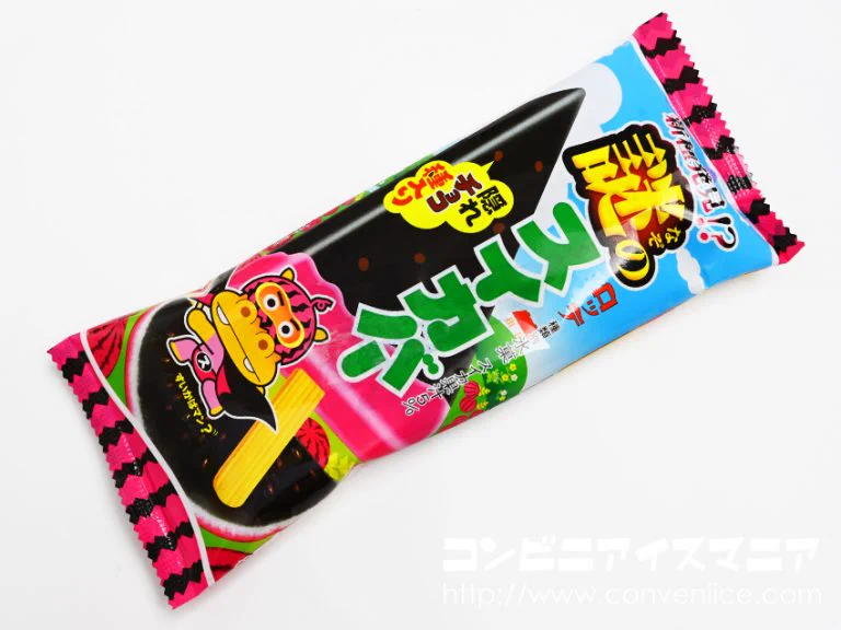 真っ黒なスイカバー！？なんとセブンで先行発売中！