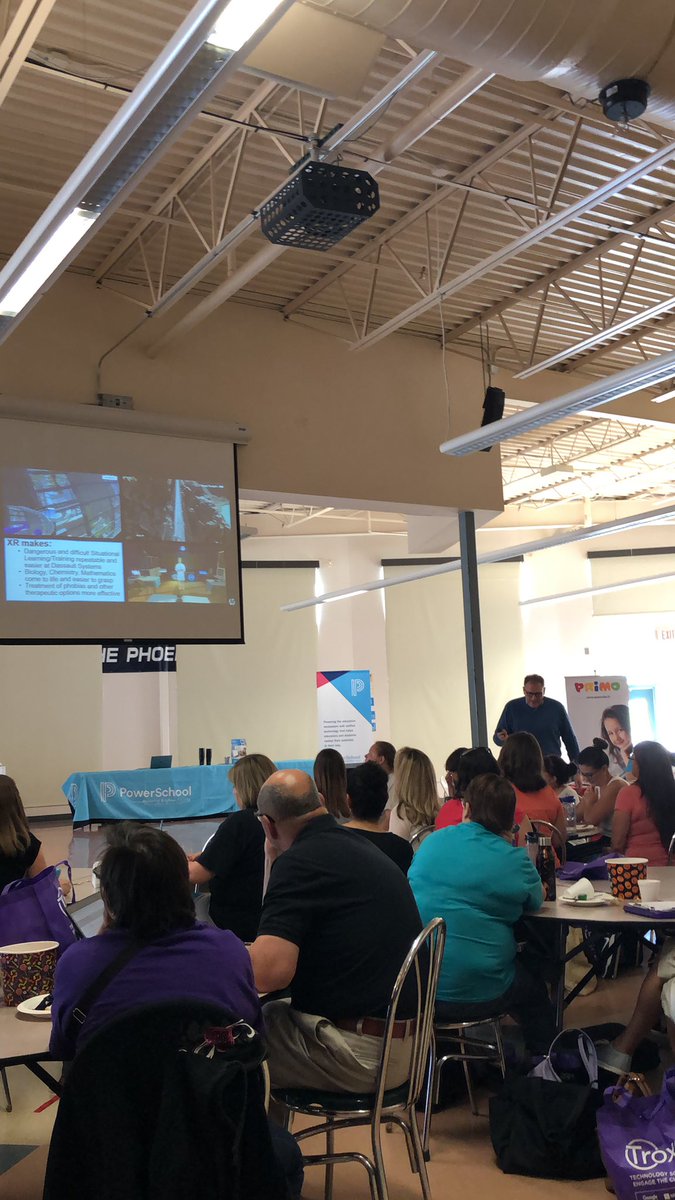 ThorSpangler's tweet image. @cmikebelcher is resetting the future for many RRPS educators. #TechTime19
