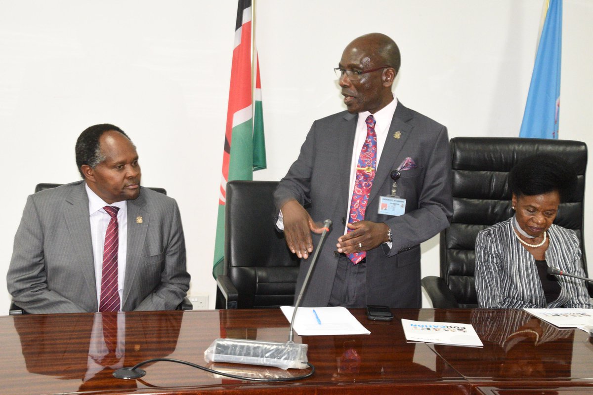 vcuonbi's tweet photo. University of Nairobi @uonbi  is working closely with partners to implement a fully fledged e-Learning platform and  classroom equipped with teaching technology that will enable students to enjoy   learning without ever stepping in the classroom. https://t.co/8y9u45tbY9