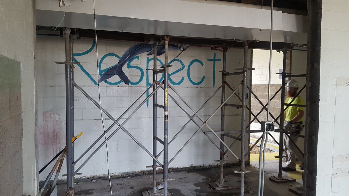 Construction well underway at Wrightsville Beach Elementary.