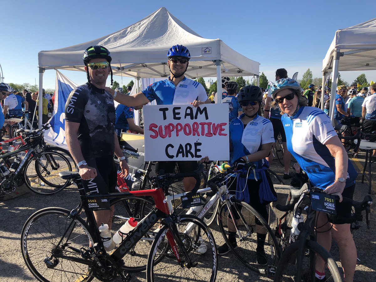 UHN_Supportive's tweet photo. Couldn’t be more proud of our riders! #TeamSupportiveCare #RidetoConquerCancer https://t.co/xhmOxJfTIX