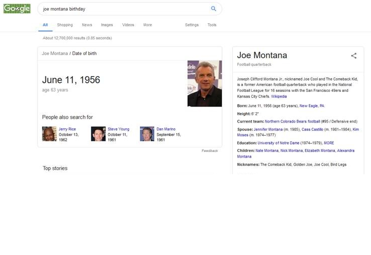 Happy Birthday Joe Montana. Who would have guessed you\d be playing DE for Northern Colorado in your 60\s. 