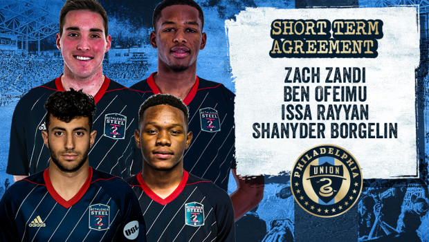 fanly_union's tweet photo. Philadelphia Union Sign Four Bethlehem Steel FC Players To Short-Term Agr... #PHIUnion https://t.co/wd77wzhp47 https://t.co/zS7Pgr4VFy