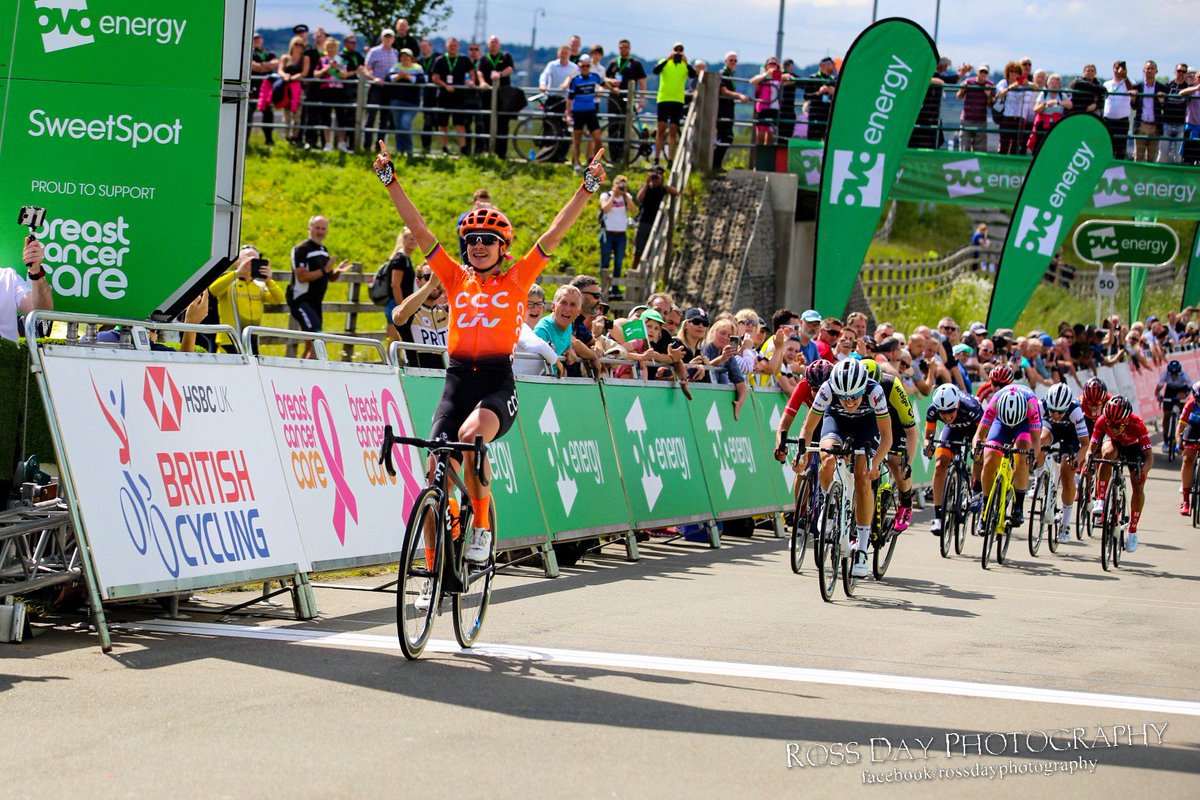 Good day out watching the <a href="/OVOEnergy/">OVO</a> womens tour and was able to capture <a href="/marianne_vos/">Marianne Vos</a> winning