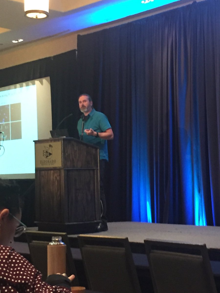 brayton_kelly's tweet photo. It’s Ollie Voss, No, wait, it’s Joe Gillespie giving Ollie’s talk at ASR!  R. typhi PI3 kinase effector.  #rickettsia2019 https://t.co/BPrNfSPvXF