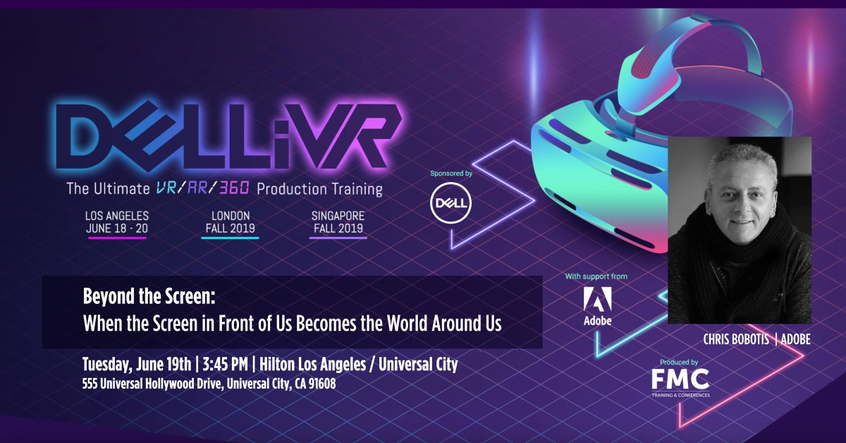I will be giving a talk on Storytelling next week in Los Angeles at the #DelliVR conference. Stop by and say hello :-) #storytelling #immersive #AR #MR #VR #XR 
dellivrconference.com