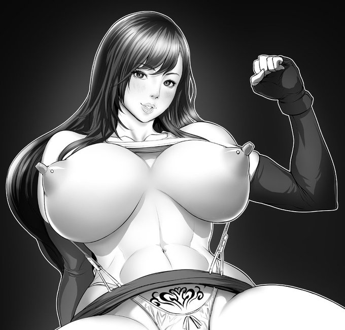 ティファなんて描いたことあるかなぁと思ったらあった! 