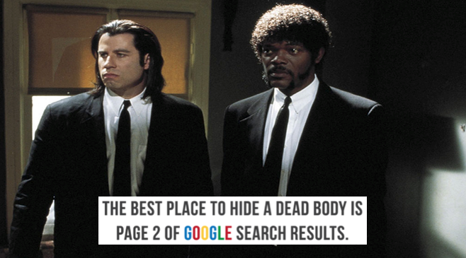 Seriously, who even goes to page 2 anymore? #DSPDX #DigitalSummit