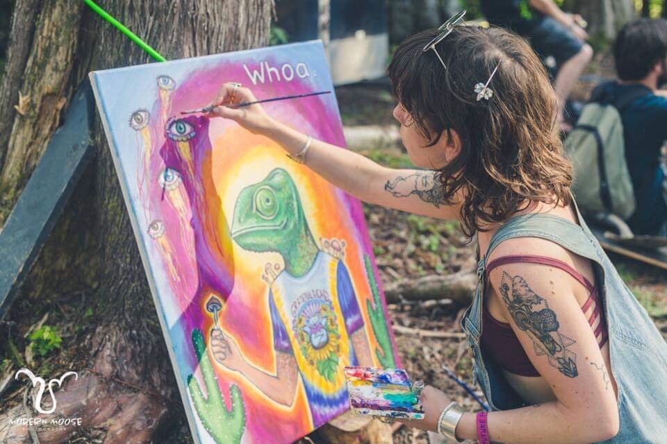 Let’s give a giant WELCOME BACK to Emily Danger Powers!!! Emily is a visual artist based in Halifax, Nova Scotia. She received a Bachelor of Fine Arts From NSCAD University in 2012, and has continued to develop her art practice ever since.