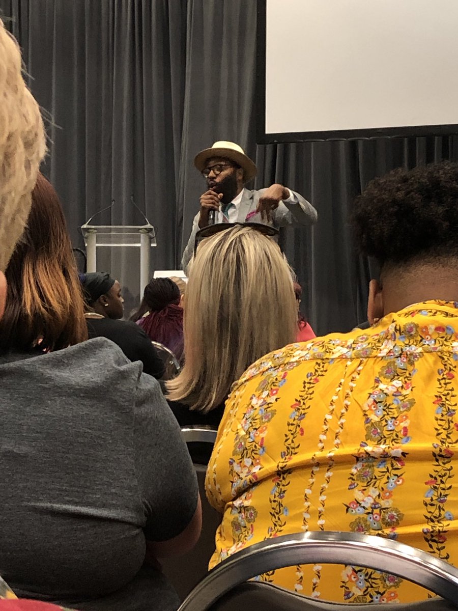 WilkersonElem's tweet photo. Receiving a powerful message from @chrisemdin today at the #JCPSDLS Wow! https://t.co/JmEgXvK8E2