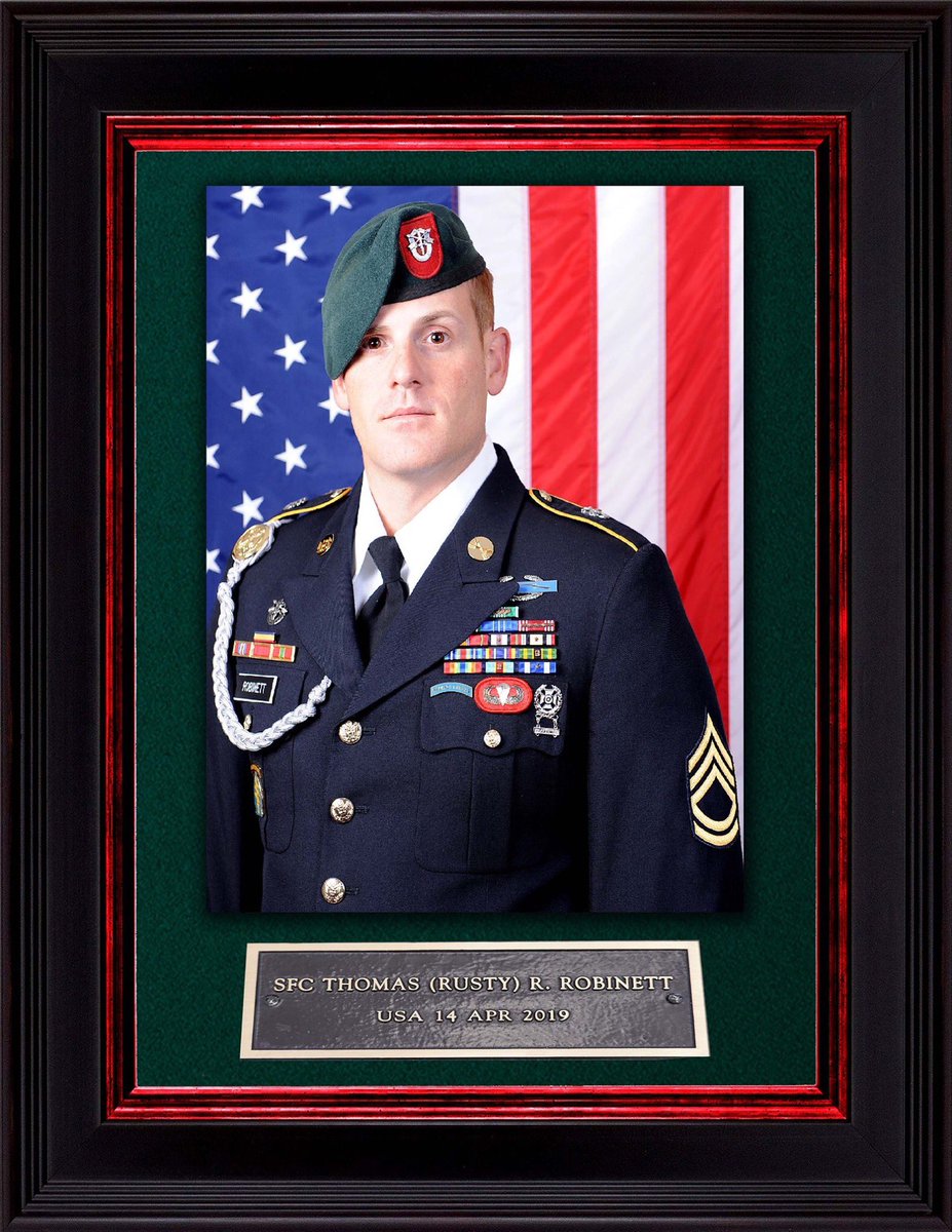 7thForces's tweet photo. The names of four Soldiers were added to the 7th SFG(A) Memorial Wall during a ceremony held in the Liberty Chapel on Camp “Bull” Simons, June 7, 2019: Spc. Nicholas Jividen, Master Sgt. Arthur Enriquez, Sgt. 1st Class Thomas “Rusty” Robinett and Sgt. 1st Class Angel Alverio. https://t.co/3MiHvXlLTr