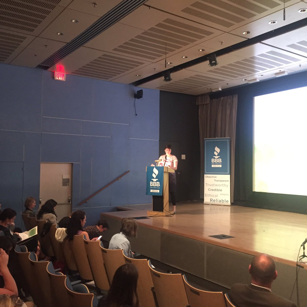 NewYorkBBB's tweet photo. #Sustainability and #transparency go hand in hand. Julia Wilson
@nielsen @Julia_N_Wilson
#BBBForum #CSR https://t.co/HneIF3Sx7v