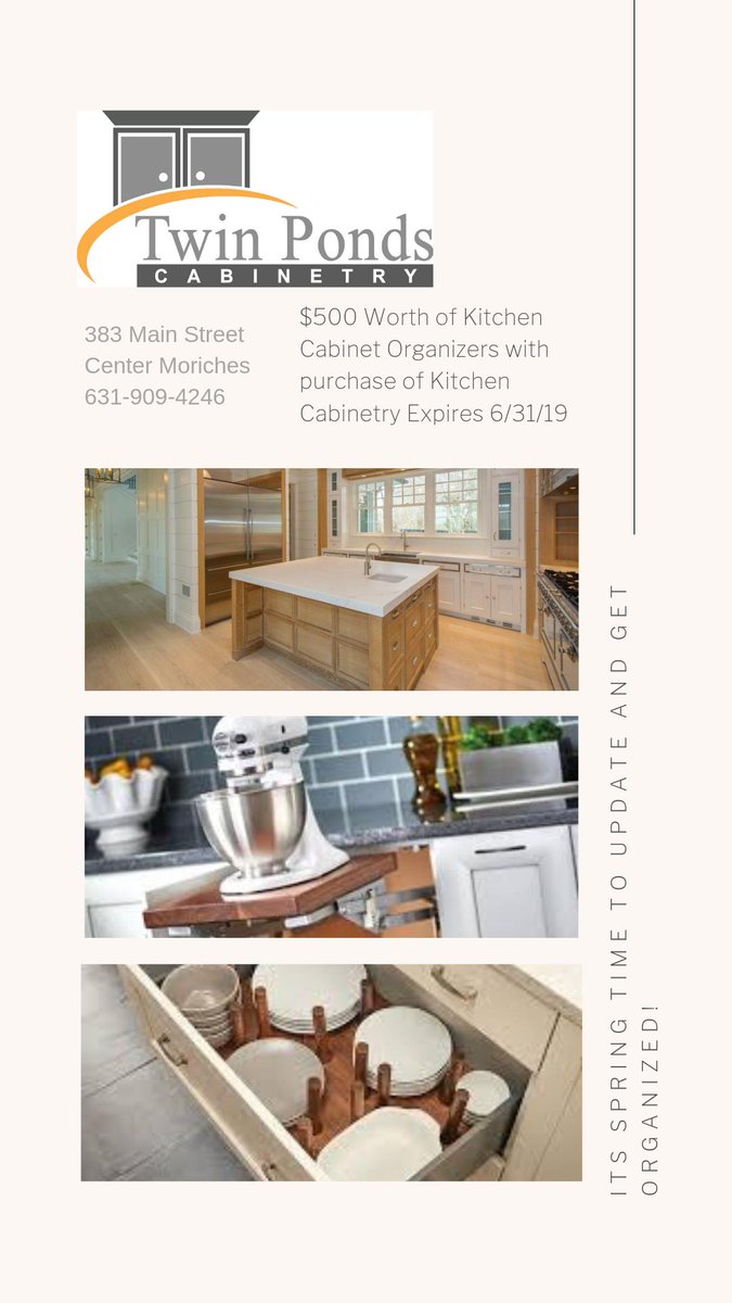 TwinPondsCab's tweet photo. #newkitchen, #kitchenrenovation, #organizers, #kitchen https://t.co/ItBzquCYkR