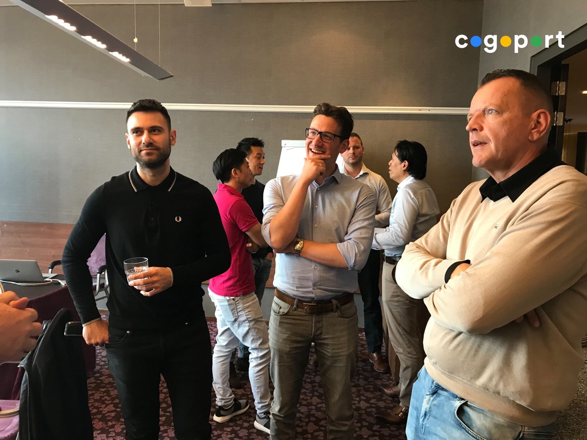 Cogoport's tweet photo. #Shippers in the #Hague debated the importance of digitising with #Cogoportโs President and industry expert Flemming Frost(@BetterShipping) today - The industry needs to do more to use the tools that are available.
#Importers #Logistics #Shipping #Logistics @supplychain #lunch https://t.co/HoMk2Qx2oG