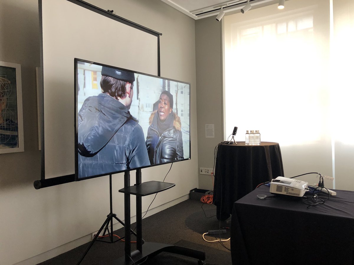 DomainsConf's tweet photo. Another powerful viewing in G6- @savasavasava &amp; @timmaughan share ‘Blaxites’ with the #domains19 crew https://t.co/HzHn5UV3P9