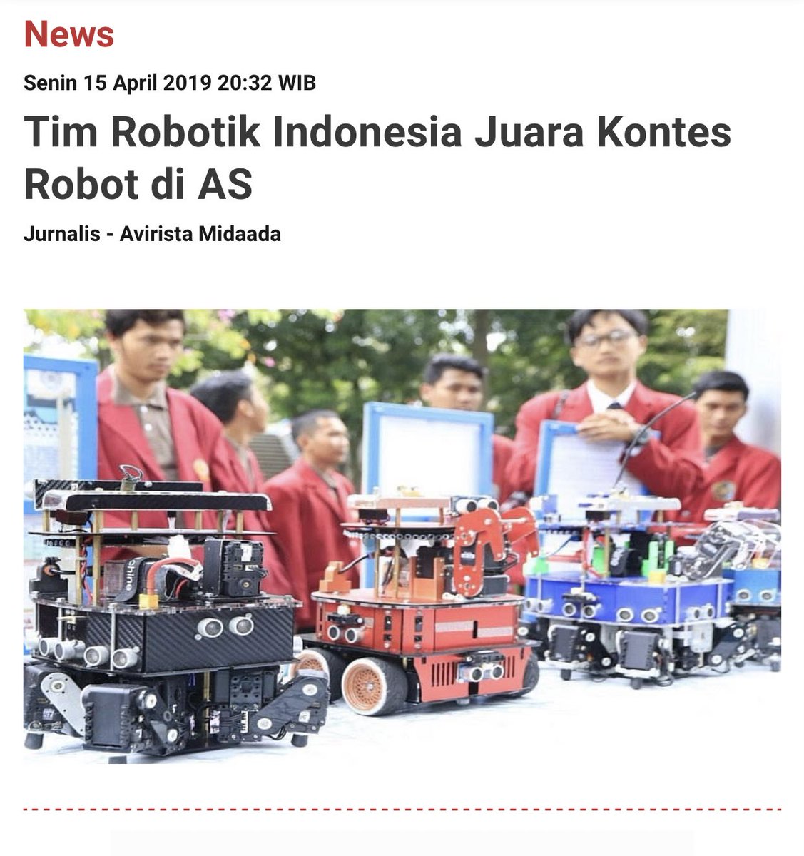 markobar1996's tweet photo. Kalian terlalu sibuk urusin iluminati, sampai lupa kalo anak-anak Indonesia juara dunia. https://t.co/aDeSq1Jxbl