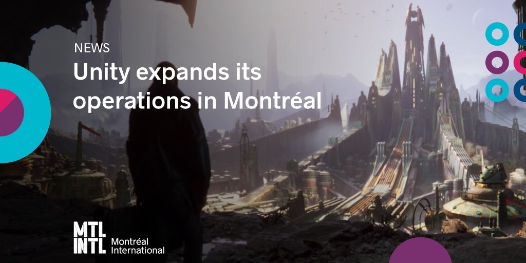 Great news! <a href="/unity3d/">Unity3D (inactive)</a> expands its operations in #Montreal with 450 #jobs and a new #AI lab. Unity is the creator of the world’s most widely used real-time 3D platform. 👉 ow.ly/Tuzf50uAHik 

#ChooseMontreal #3D #RT3D