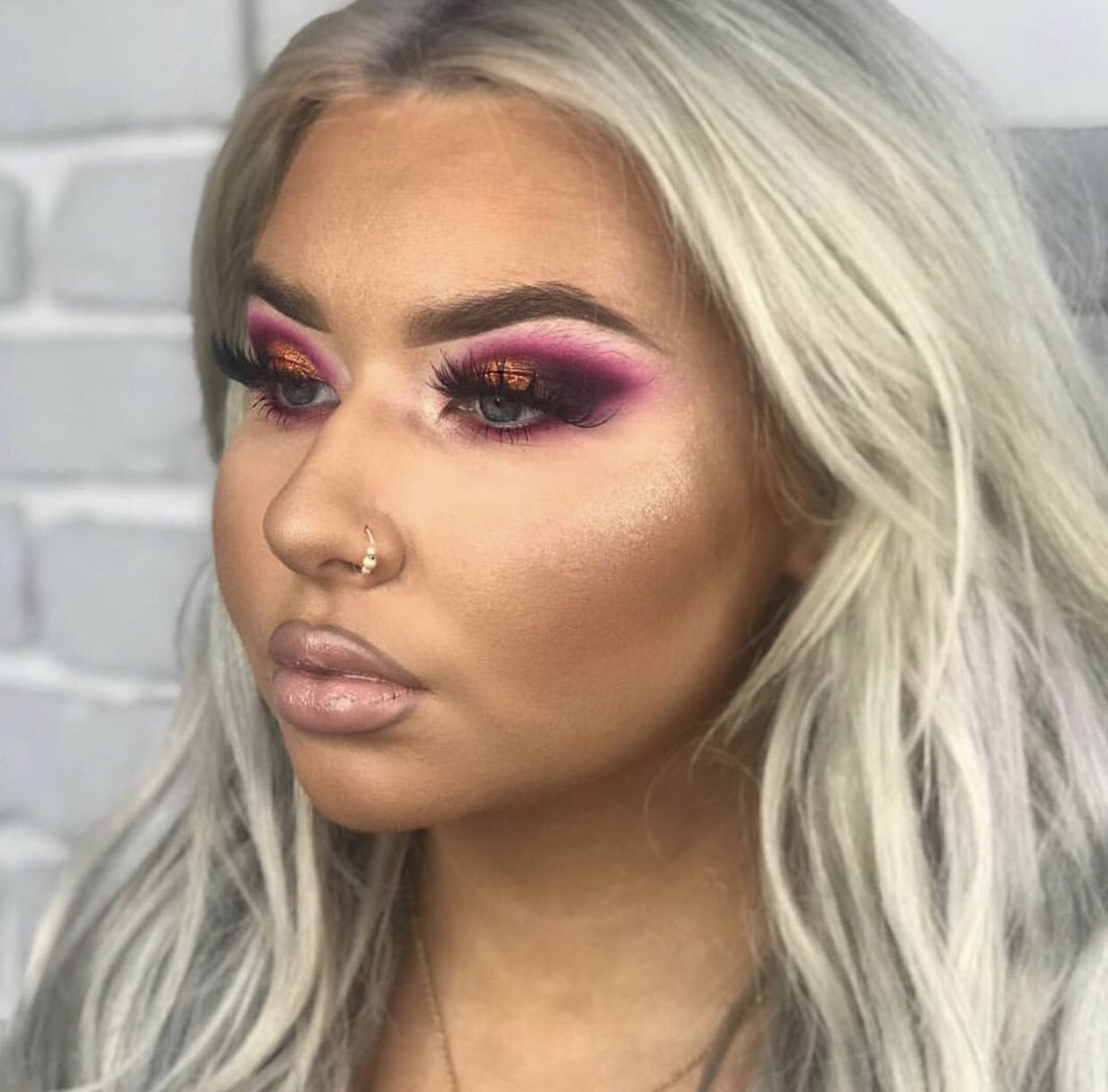 GlamCandyUK's tweet photo. Our makeup artists love creating looks on each-other - @shauni_gc_mua created this pink and gold half cut crease on @katieemckinleyy 💗 💗💗

Let us know below what your favourite makeup look is to create on yourself or a friend!
#glamcandy #glamcandyuk https://t.co/ZwUmFhHAFx