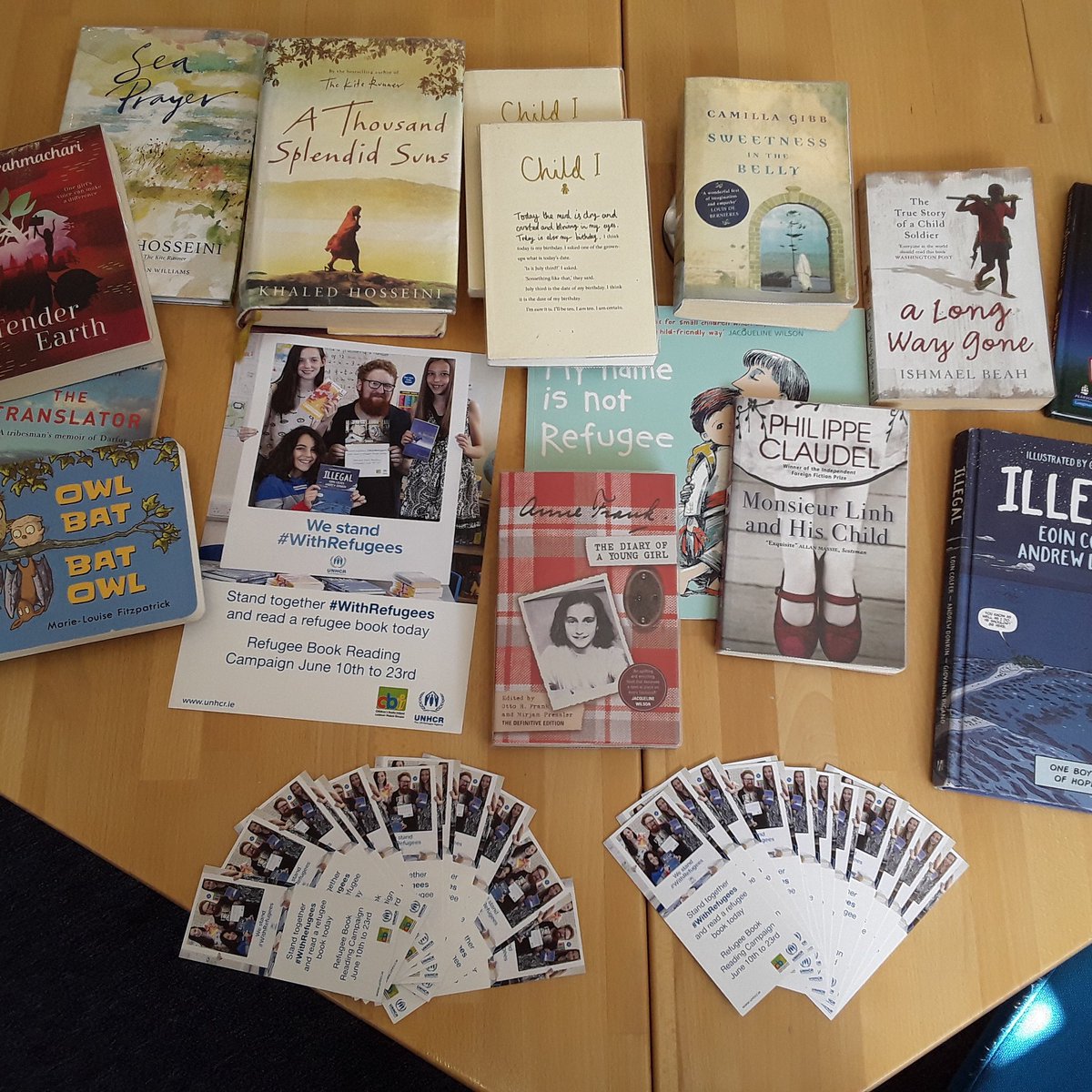 DLR_Libraries's tweet image. Some of the excellent titles available in #CabinteelyLibrary for World Refugee Day #WithRefugees