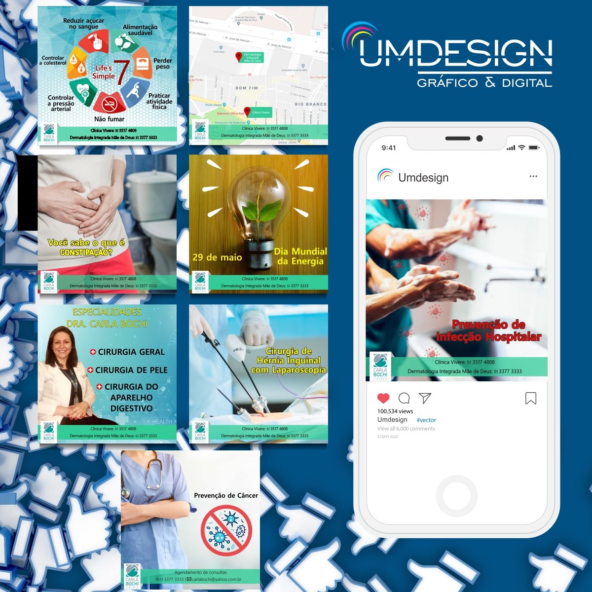 designermarcusv's tweet image. Artes criadas para as redes sociais da Cirurgiã Carla Bochi.
Tenha artes personalizadas e de qualidade p nas redes sociais da sua empresa.
www.umdesign,net
51 99453-3059 Marcus
#designerjob 
#designer 
#design
#redessociais
#facebook
#instagram
#Medicina