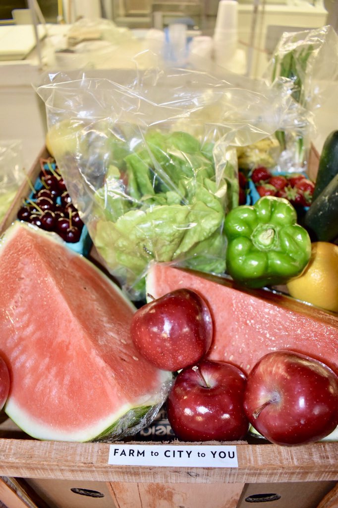 PennMarket's tweet photo. This is year two of our Penn Market Tuesday box this one is going out the door this morning. If your business is interested in a healthy Penn Market box lets us know https://t.co/3w9qIfhVIL and we’ll make one up for your business or family. #farmersmarket https://t.co/G9MpwFNVd1