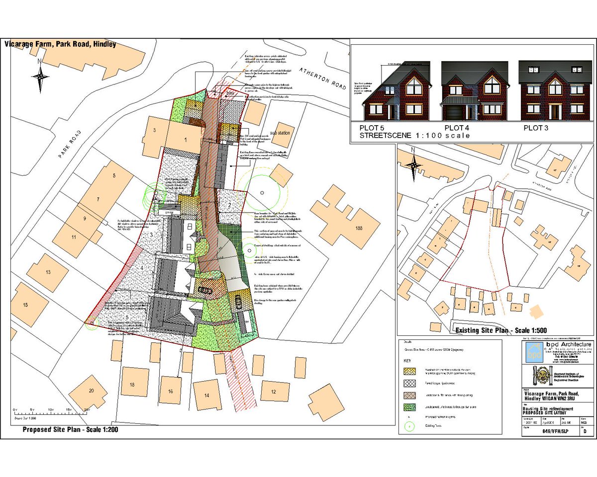Planning approval granted at Committee for a detached housing scheme in Wigan today #planningpermission #housedesigns