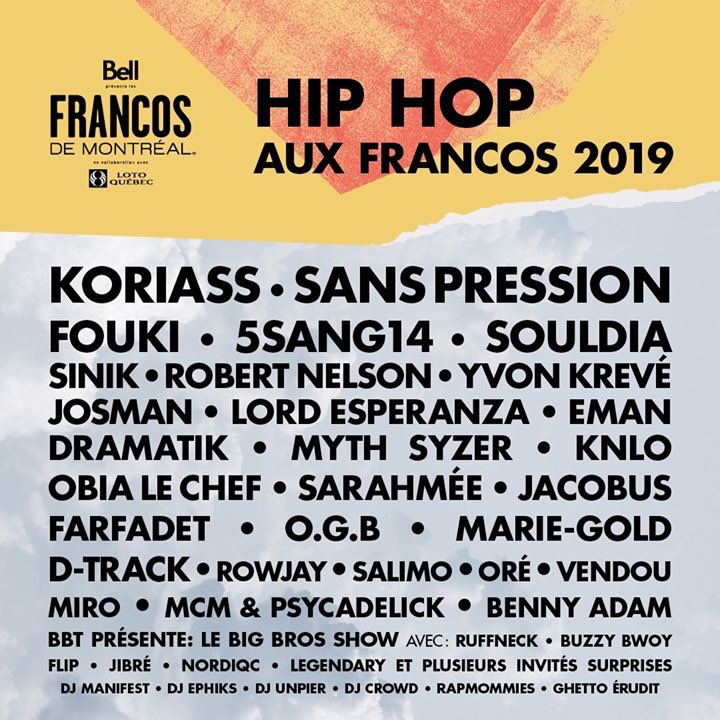 SINIK OFFICIEL (@sinikofficiel) on Twitter photo Prochaine date ce dimanche 17 Juin à Montréal 🇨🇦🔥
#francosdemontreal #sinik #rapfr #rapfrancais #Montreal
<a href="/FrancosMTL/">Francos de Montréal</a> <a href="/DesjardinsCoop/">Desjardins</a> <a href="/bellcanadahater/">Bell Canada</a> <a href="/LotoQuebec/">Loto-Québec</a> Prochaine date ce dimanche 17 Juin à Montréal 🇨🇦🔥
#francosdemontreal #sinik #rapfr #rapfrancais #Montreal
<a href="/FrancosMTL/">Francos de Montréal</a> <a href="/DesjardinsCoop/">Desjardins</a> <a href="/bellcanadahater/">Bell Canada</a> <a href="/LotoQuebec/">Loto-Québec</a>
