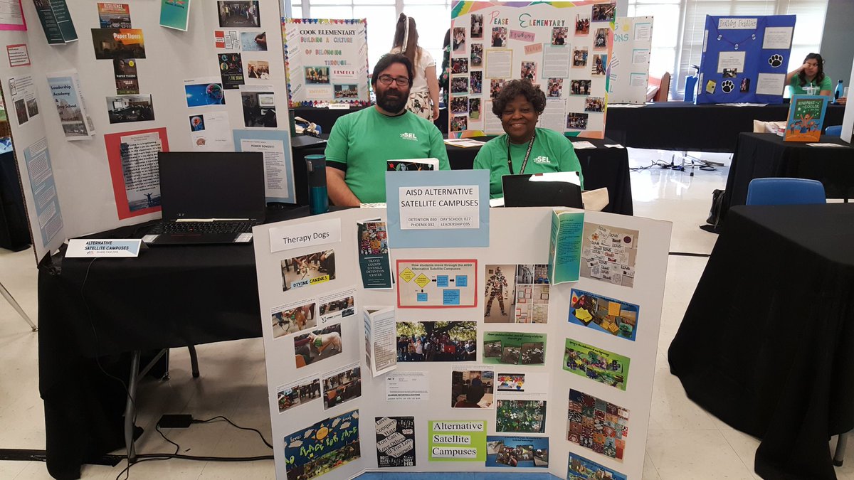 somethingtoadd's tweet image. AISD Alternative Satellite Campuses showing off our Seed Model Campus activities! #austinisdsel #selsymposium