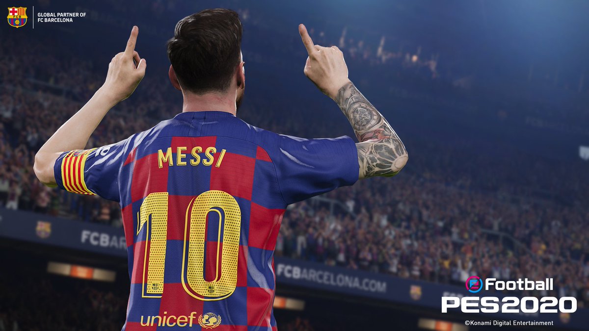 FC Barcelona renews agreement with KONAMI, with Messi to appear on