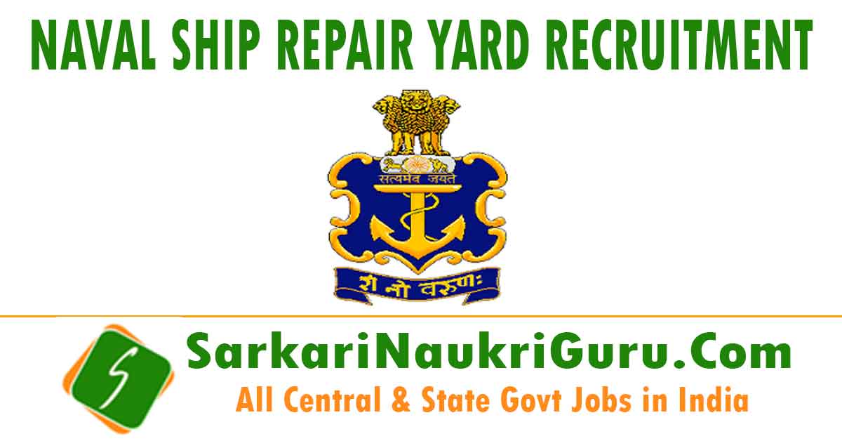 MySoftJobAlert's tweet image. Naval Ship Repair Yard Kochi Recruitment 2019: 172 Apprentice Vacancy #CentralGovtJobs #NavalShipRepairYardJobs sarkarinaukriguru.com/naval-ship-rep…