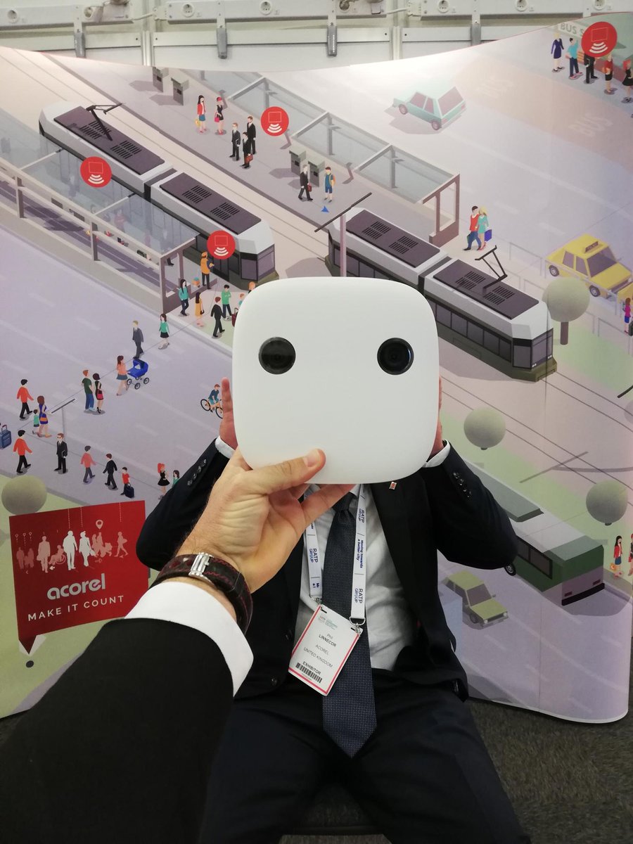 Acorel_Comptage's tweet photo. Acorel team is in Stockholm for UITP Summit 2019! 
Come and visit us on stand B3021, we'll be happy to provide you with the latest in predictive and real-time passenger management and overcrowding solutions !

@uitpsummit #Stockholm #peoplecounting https://t.co/OgZQljWxlT