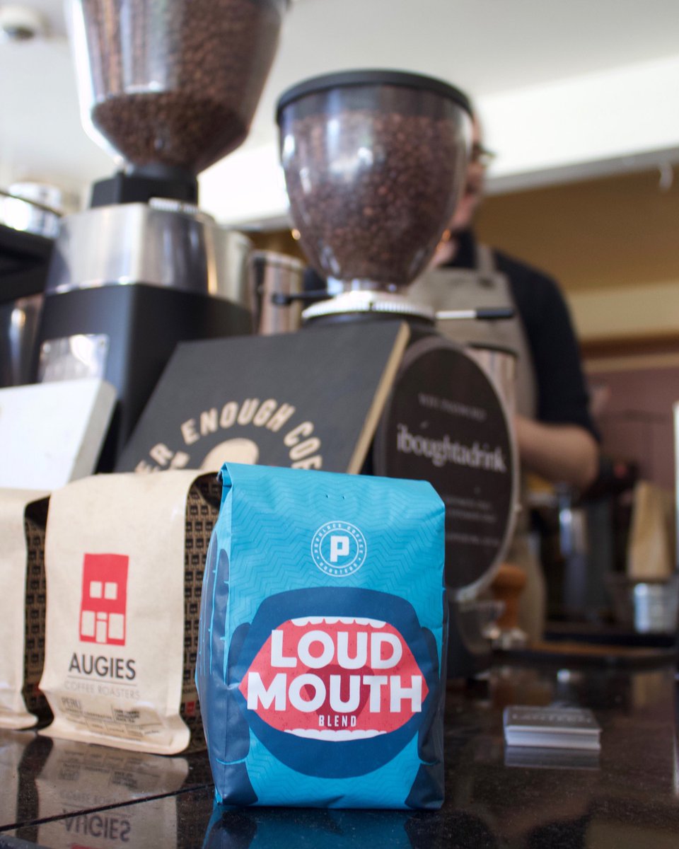 Loud and loving it! Loud Mouth summer blend from @populacecoffee 💙☕️