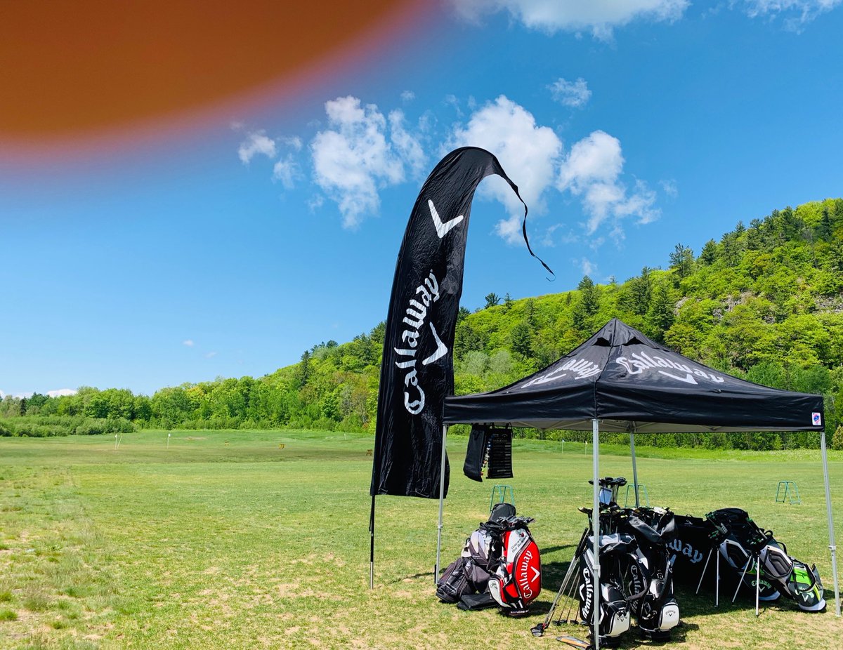 What a day hear in beautiful Banff I mean <a href="/SilverCreekGolf/">Silver Creek Golf</a> in Sault Ste Marie. What a view wow.<a href="/CallawayGolf/">Callaway Golf</a> fit day begins. <a href="/JHendo9/">Jamie Henderson</a>