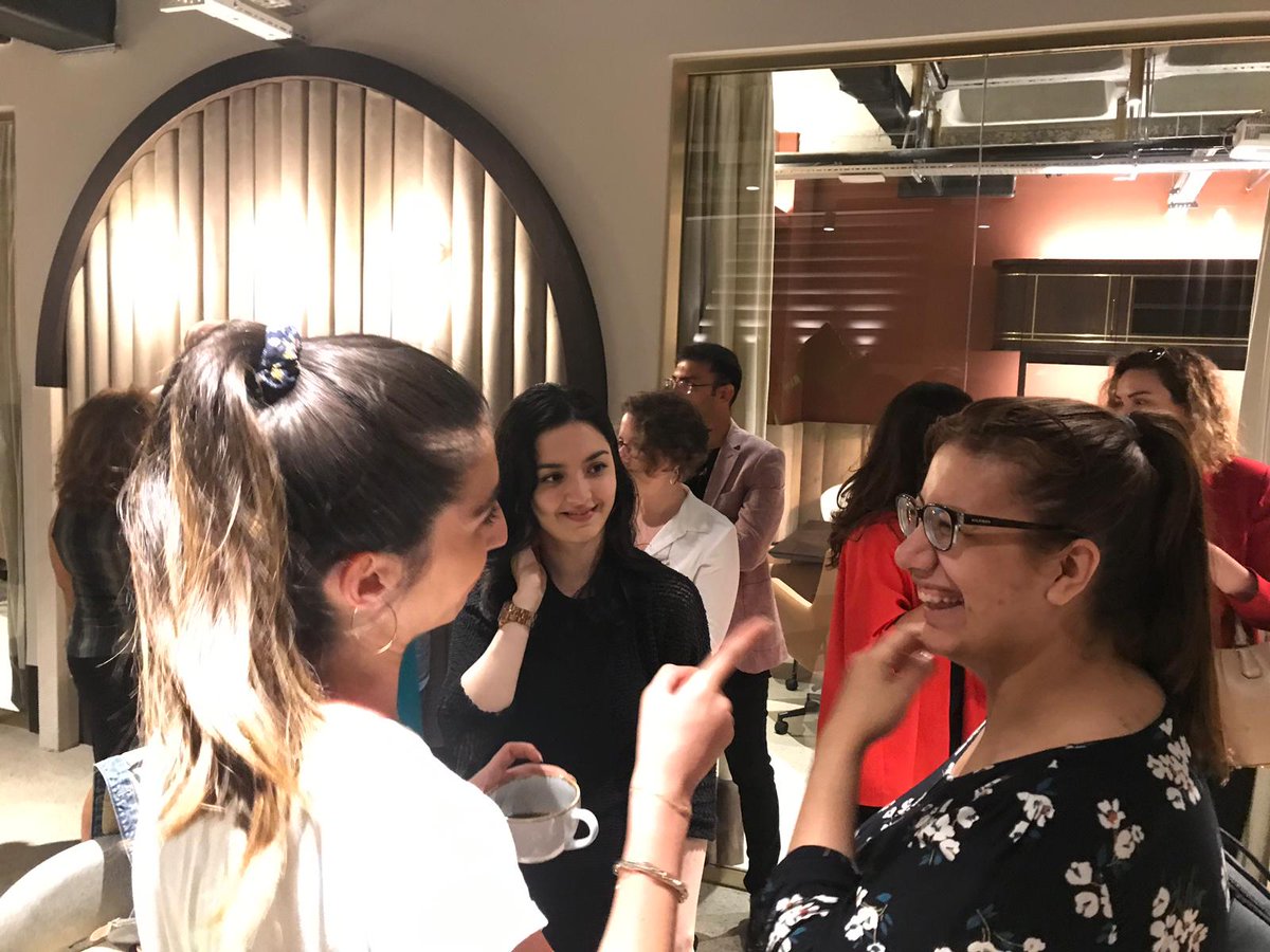turkishwin's tweet photo. #TurkishWIN Talks "Change" starts with networking! #TurkishWINTalks #sisterhood https://t.co/aeuABAr5UN