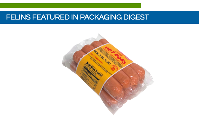 FelinsUSAInc's tweet photo. Felins was featured in Packaging Digest! Take a look at some article highlights!

https://t.co/IDrusdv795 https://t.co/3iExcZ58nJ