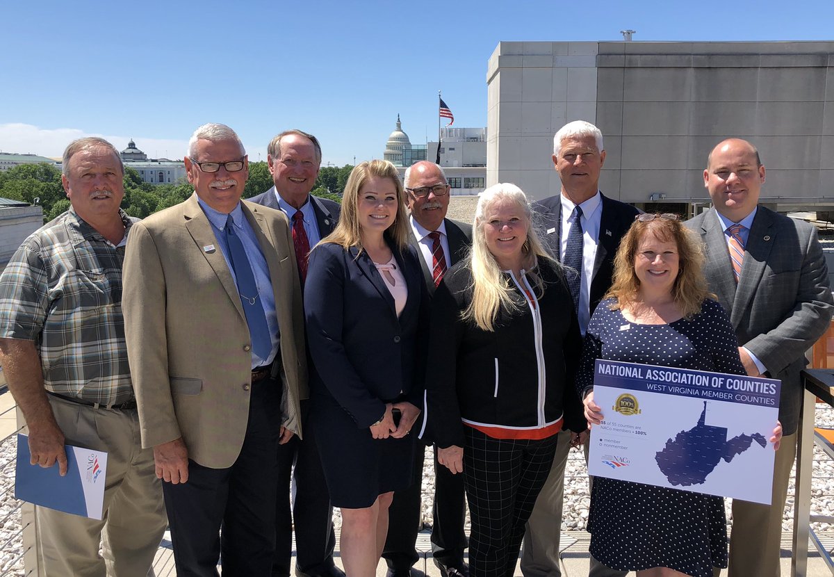 NACoCounties's tweet photo. Thank you #county leaders from Maryland, Pennsylvania and West Virginia for joining us for a federal policy briefing prior to meetings at the White House #CountiesMatter https://t.co/7OeSLFeiDO
