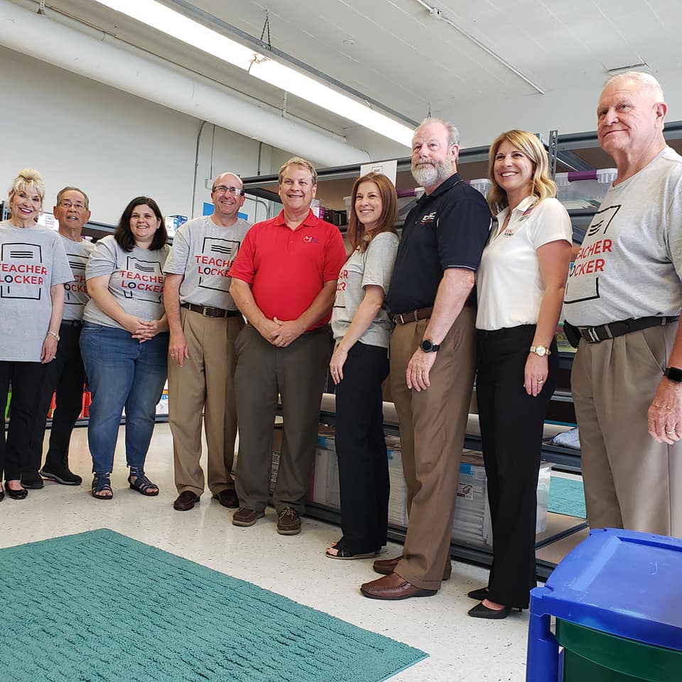 1.  TEACHER LOCKER opens in August!  Please RT!  Get excited teachers. ETA, PEF, ERTA, EVSC, EVSC Foundation, the Evansville Area PTA, and more create Teacher Locker. In August, teachers grades K-6 can stop by the Teacher Locker and pick up FREE supplies for their classrooms.