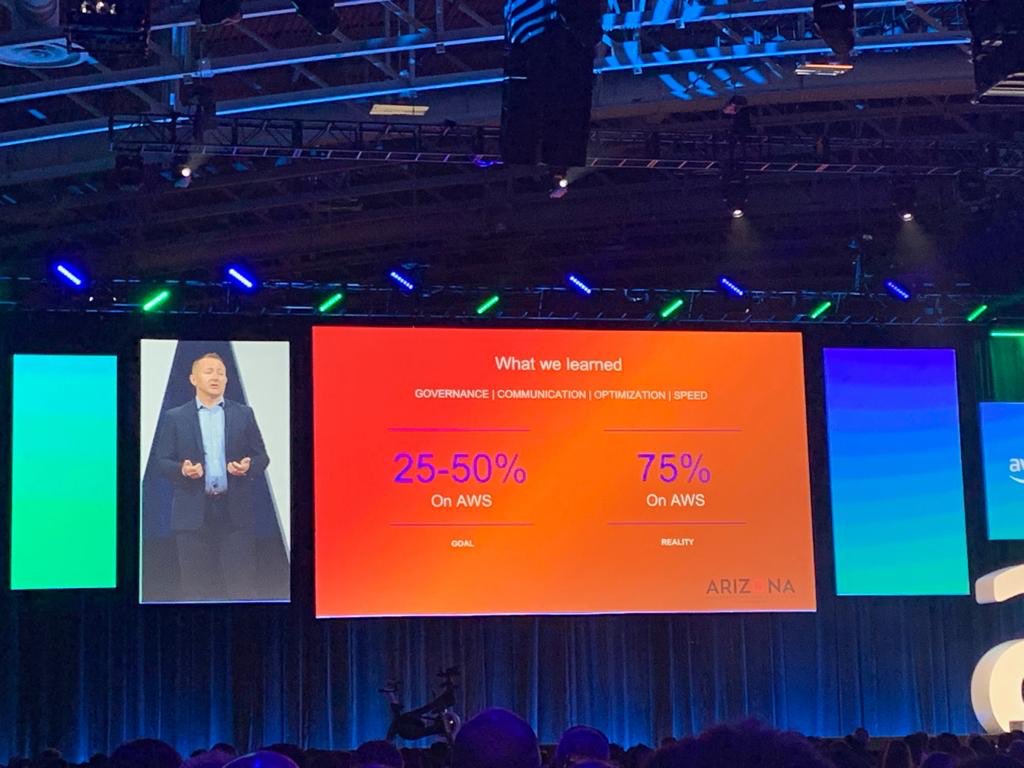 Shikha_sh's tweet photo. Morgan  Reed from state of Arizona talks about thier cloud first policy #AWPSSummit Washington DC https://t.co/HknnmJxsWY
