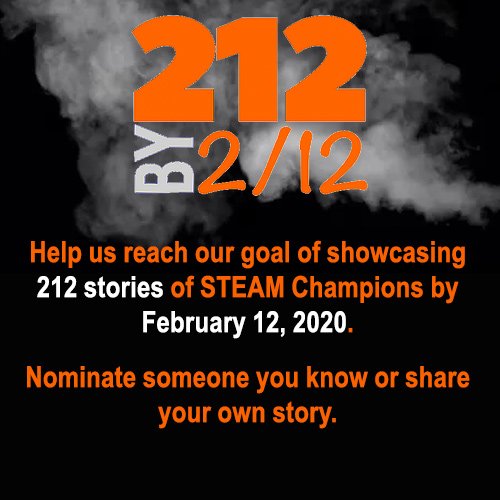 Stories have the power to create social change! If U or someone U know is a <a href="/SteamChampions/">STEAM Champions</a>: a facilitator who creates equitable access 4 Ss in #STEAM no matter population, disability, socioeconomic ect...we need ur stories! Please RT bit.ly/2KJ5RZB #A11Y #TeachToLead