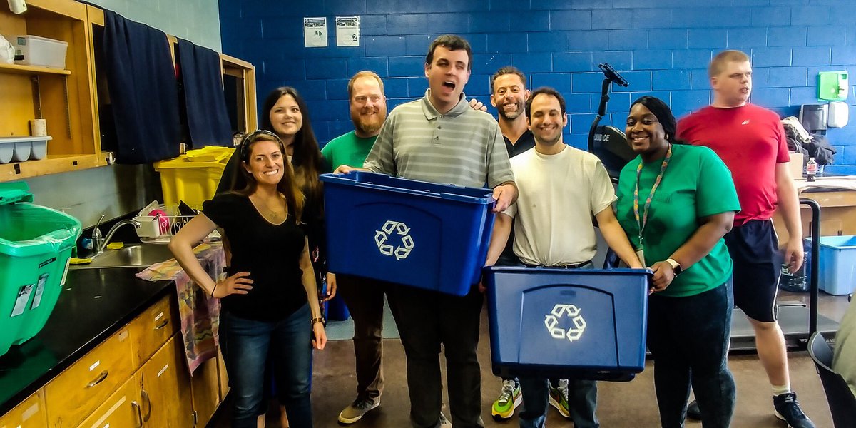 GFM247's tweet photo. Every week the NSSA (Nassau Suffolk Services for Autism) helps our corporate office with all of our recycling needs. This past week we thanked them by throwing them a pizza party! #NSSA #nassausuffolk #gfm247 #thankyou #giveback #bettercommunity https://t.co/vfbejd9jNS