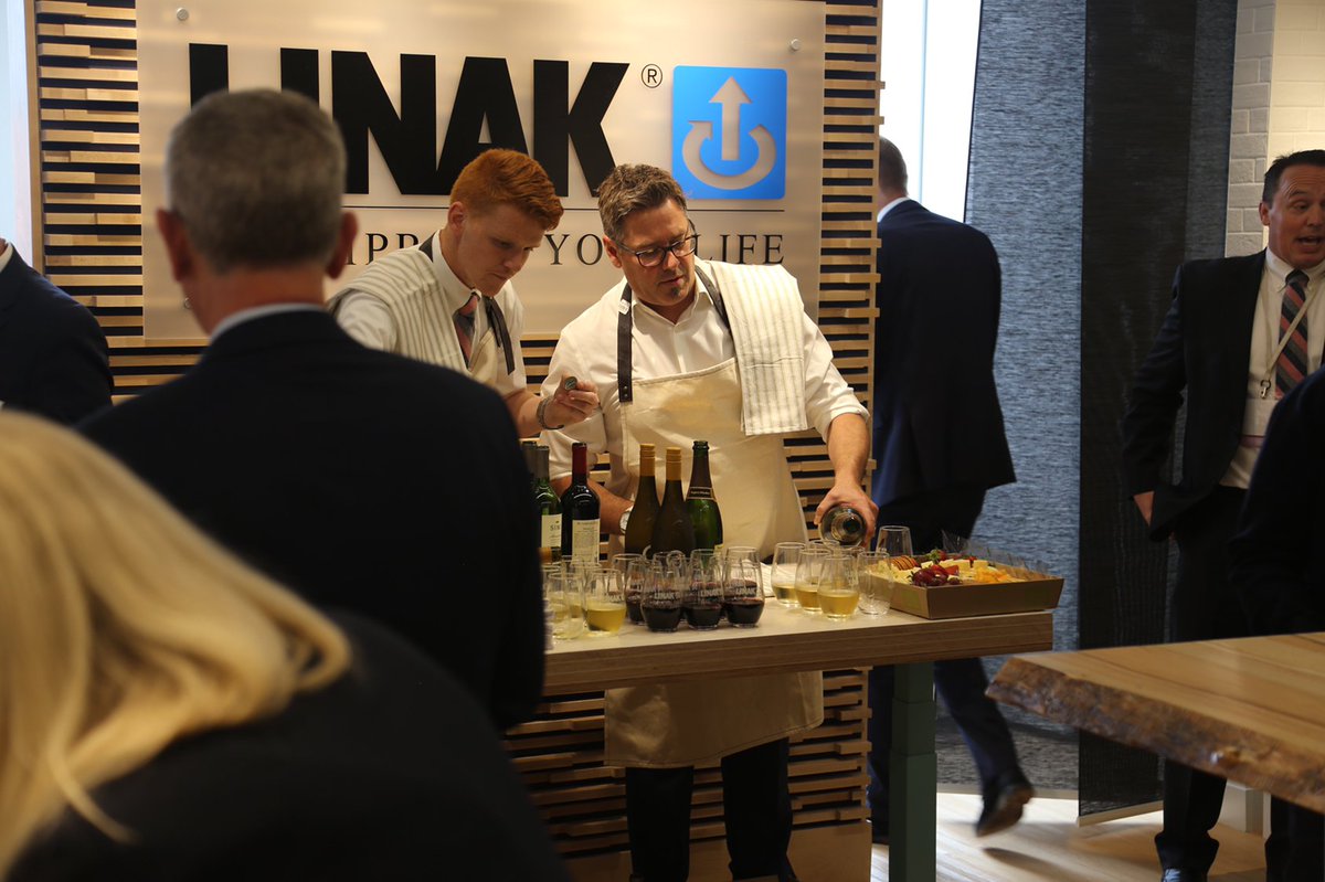 Join us for a beverage at the annual LINAK NeoCon reception at 2 p.m. for wine, champagne and hors d'oeuvres. We'll see you at Suite 10-100!