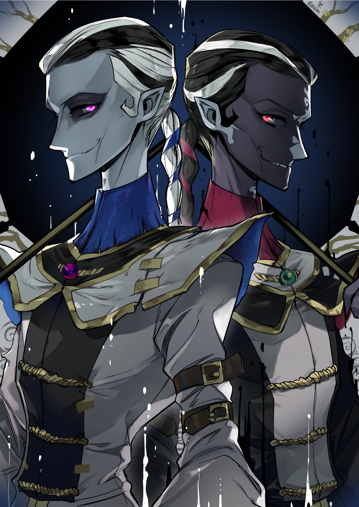 第五人格　白黒無常　ミュージアム 第五人格 ミュージアム 白黒無常 アクリルキーホルダー