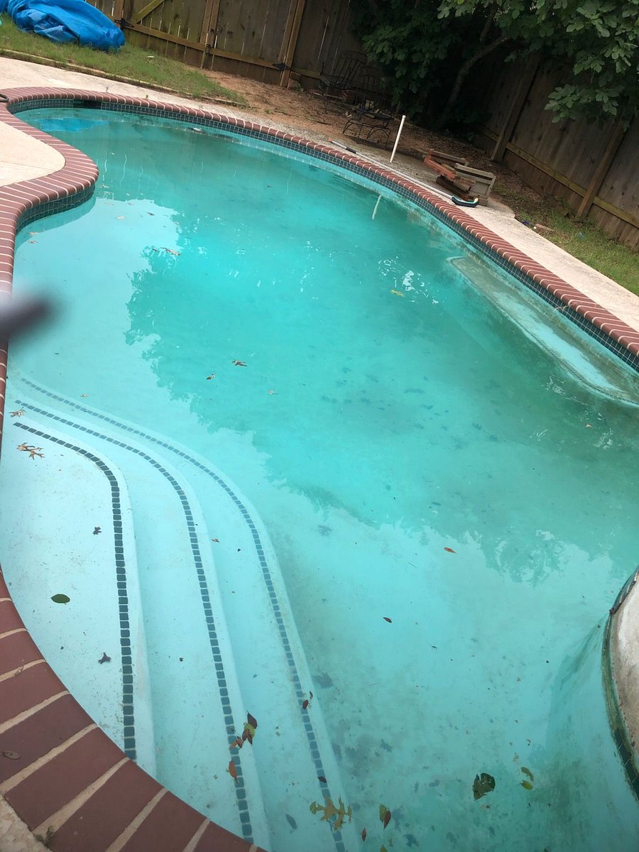 EasyPools's tweet image. &quot;Tarping&quot; or covering your pool, during the fall and winter months, and being complacent on maintenance  leads to expensive repairs and maintenance in the Spring and Summer; and excessive wear and tear on pool plaster and equipment. Maintain your pool every week all year!