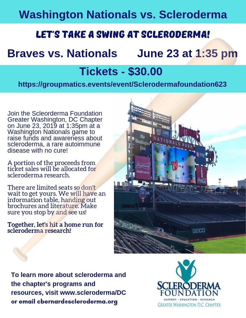 HIT A HOME RUN FOR #SCLERODERMA RESEARCH!