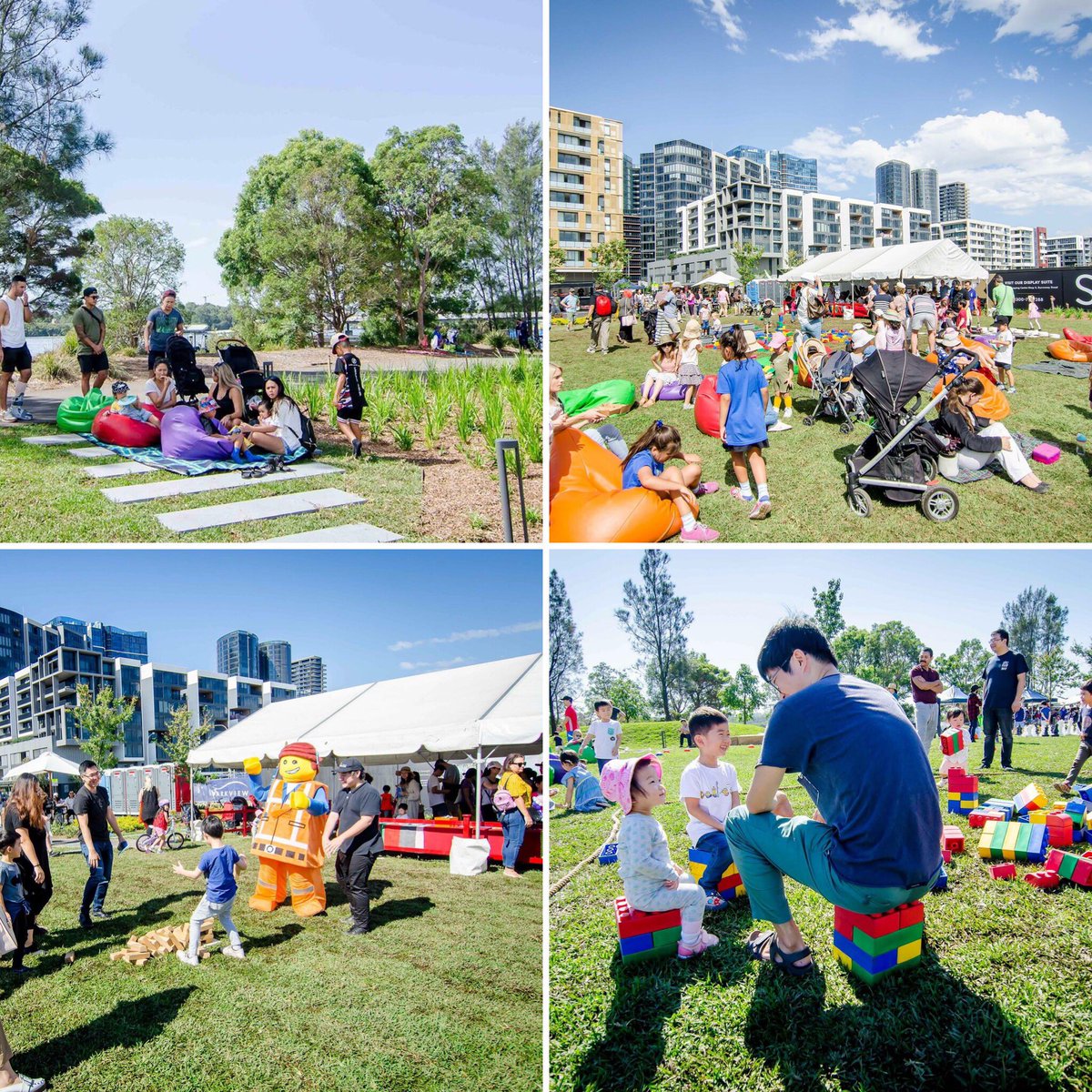 Congrats <a href="/SekisuiHouseAU/">Sekisui House</a> on launching #Sydney’s largest pop-up park at #TheSanctuary #AV WentworthPoint. Locals love it! <a href="/RobertsDay/">Kelly Day Roberts</a> we look forward to the ongoing implementation of our Place Design Framework + Activation Strategy in helping create a great place by the River.