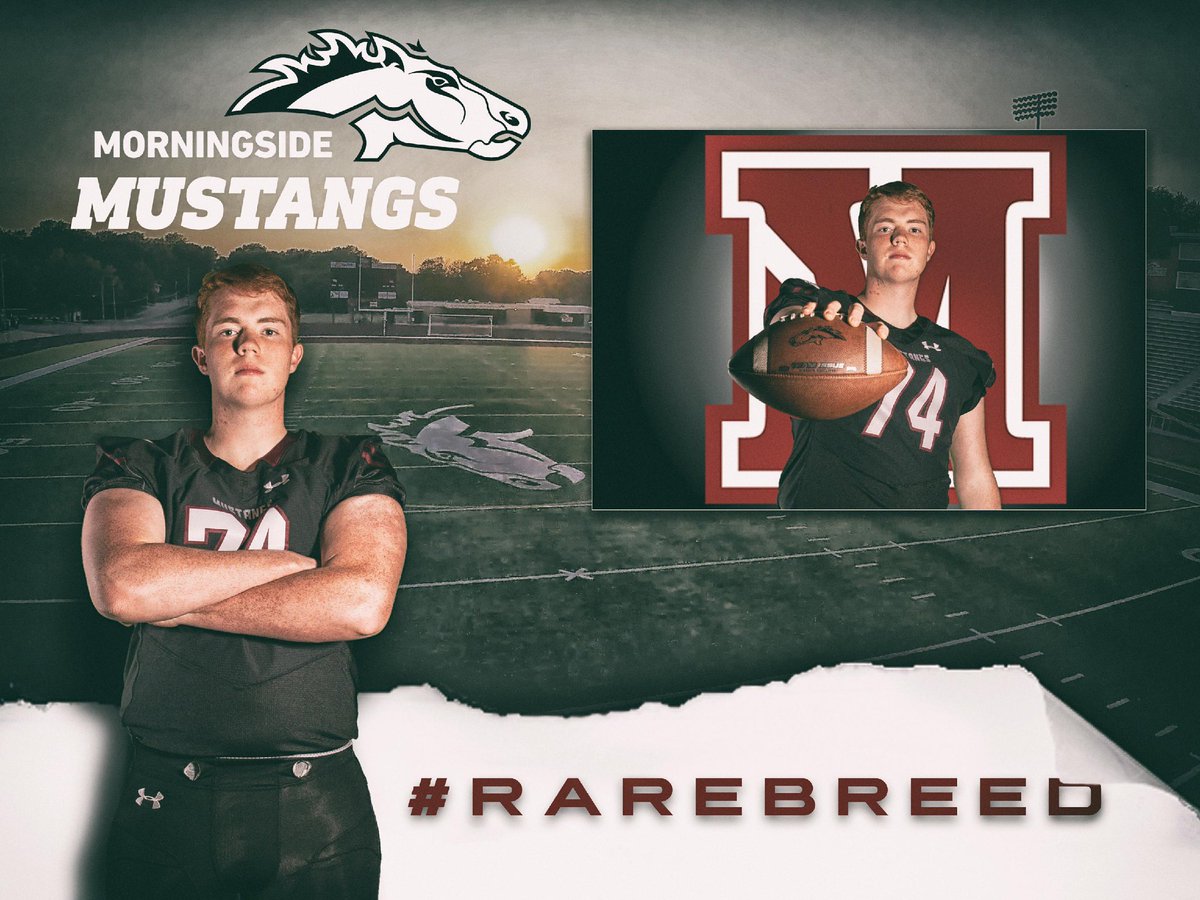 Tyler72Lenz's tweet image. Excited to receive an offer to play football at Morningside, thank you @CoachNateTurner and @CoachLueds for the opportunity.