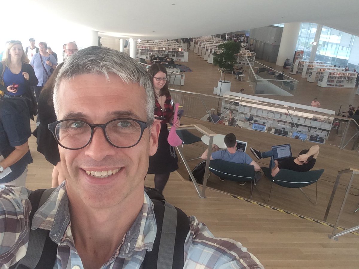 Pete_R_H's tweet photo. The Oodi Library, an ode to citizenship and learning. Only 100,000 books on site but fab free to use facilities for business, families and individuals alike.  Everything from 3D printers to music studios and games rooms.  We could learn a lot from this place. https://t.co/xSzG0px416