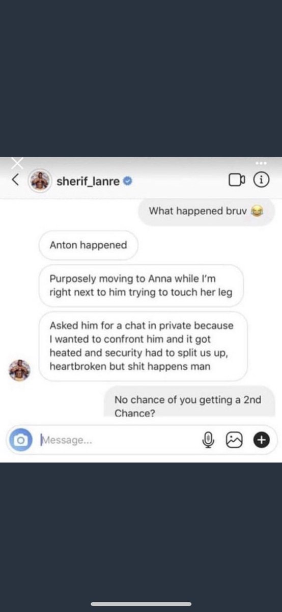 MFTUK1's tweet photo. Sheriff and anton had a fight that’s what happened.. #LoveIsIand  #sherif #anton #Loveisland2019 #WhatHappened #KickedOut https://t.co/pibNfFtzyb
