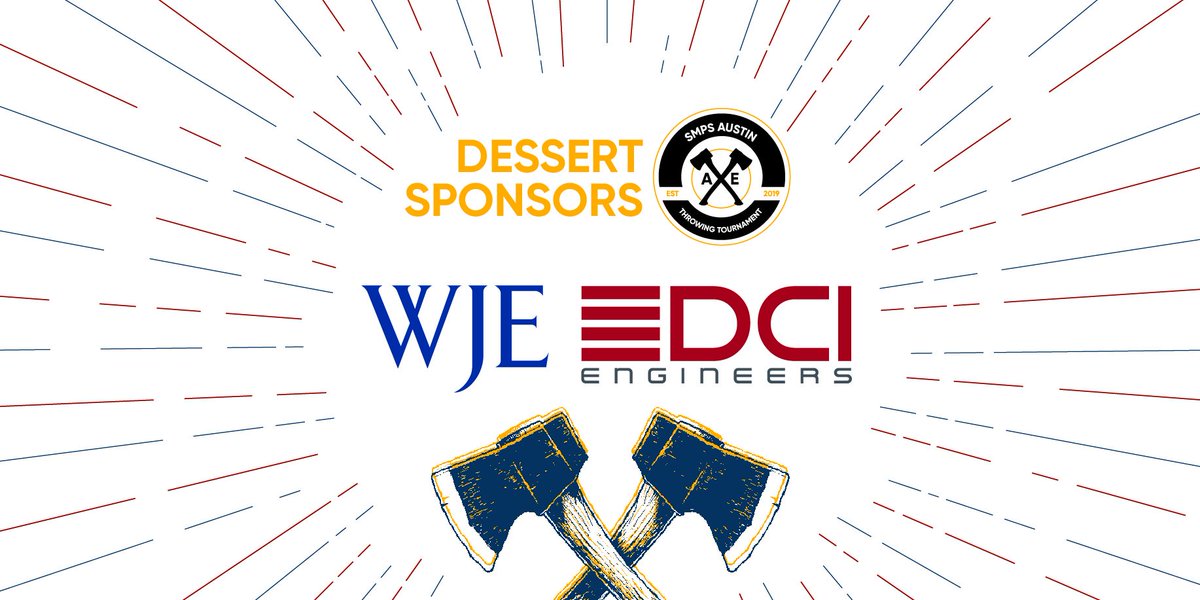 It was so sweet of WJE and <a href="/DCIEngineers/">DCI Engineers</a> to sponsor the <a href="/jimjimswaterice/">Jim-Jims Water-ice</a> we'll be serving up at our Inaugural Axe Throwing Tournament. It's going to be cool!